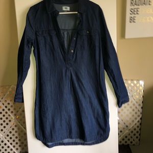 Denim Old Navy Shirt Dress